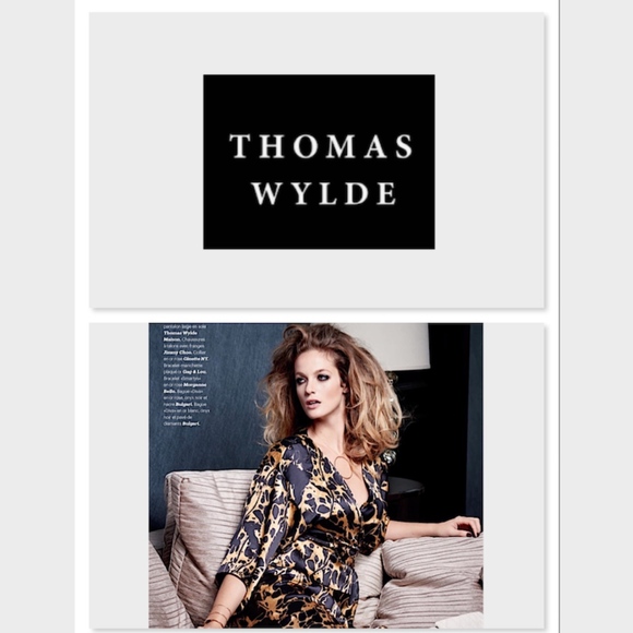 Thomas Wylde Tops - 100% Authentic Thomas Wylde Silk Wrap around